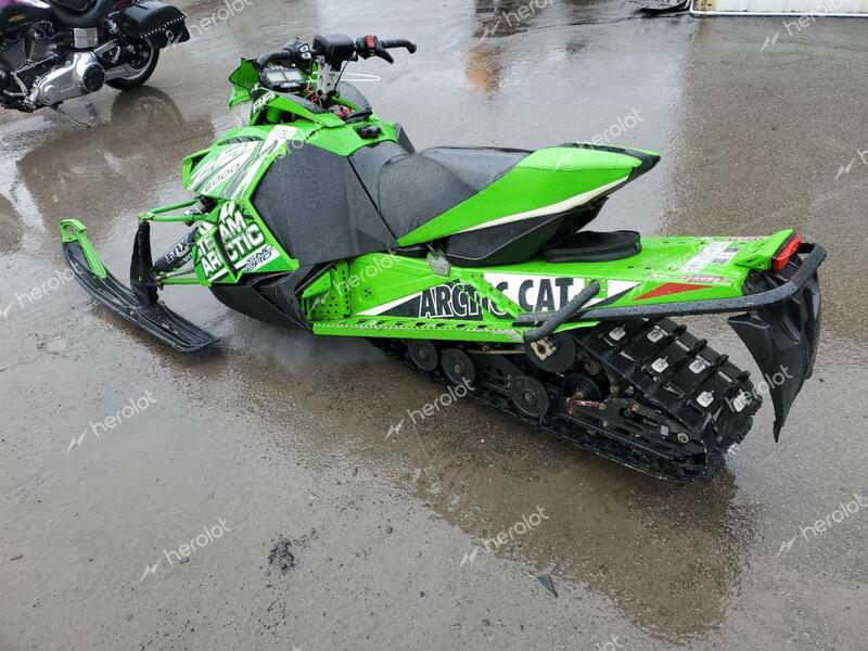 ARTC SNOWMOBILE 2014 green   4UF14SNW9ET124137 photo #4