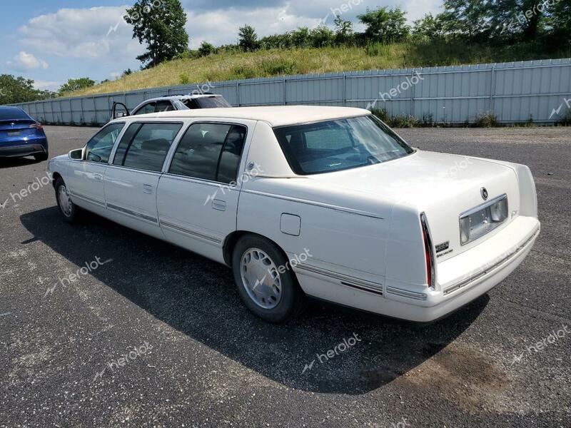 CADILLAC PROFESSION 1997 white  gas 1GEEH90Y2VU700103 photo #3