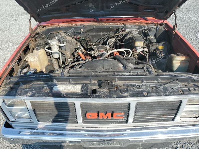 GMC C1500 1986 orange  gas 1GTDC14H1GF701233 photo #4