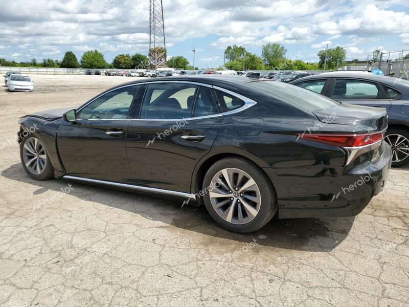 LEXUS LS 500 BAS 2019 black  gas JTHC51FF2K5006080 photo #3