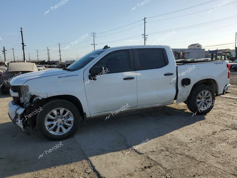 CHEVROLET SILVERADO 2022 white  gas 3GCPYBEK7NG190976 photo #1