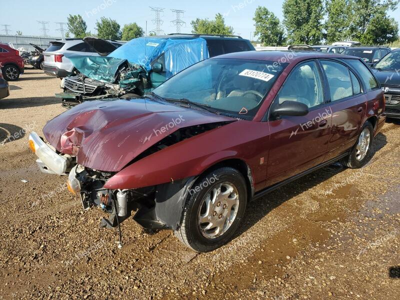 SATURN SW2 2001 burgundy  gas 1G8ZN82701Z241419 photo #1