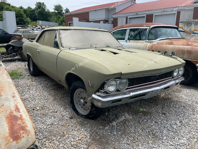 CHEVROLET CHEVELLESS 1966 beige   138176B167007 photo #1