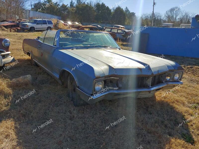 BUICK WILDCAT 1966 blue   466676D117297 photo #1