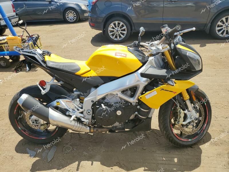 APRILIA TUONO VR4 2013 yellow  gas ZD4TYC009DS000844 photo #1