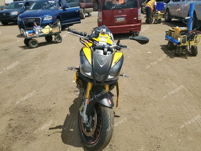 APRILIA TUONO VR4 2013 yellow  gas ZD4TYC009DS000844 photo #3