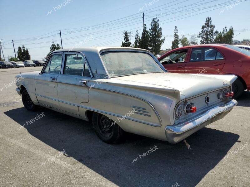 MERCURY CAPRI 1963 silver   3J12U501409 photo #3