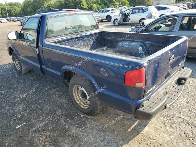 CHEVROLET S10 PICKUP 2003 blue  gas 1GCCS14X538191795 photo #3