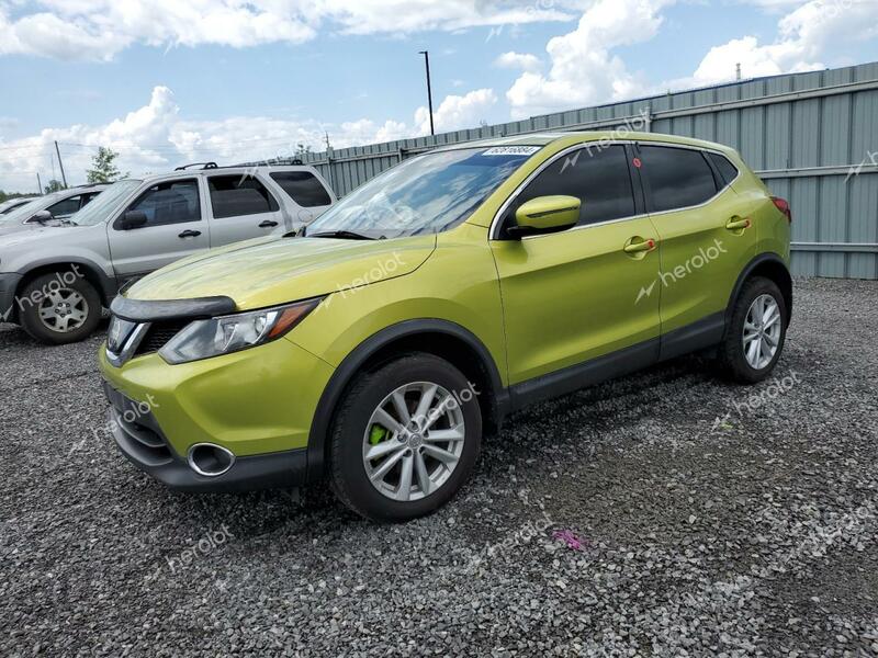 NISSAN QASHQAI SV 2018 green  gas JN1BJ1CR1JW262312 photo #1