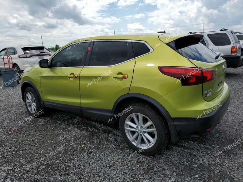 NISSAN QASHQAI SV 2018 green  gas JN1BJ1CR1JW262312 photo #3