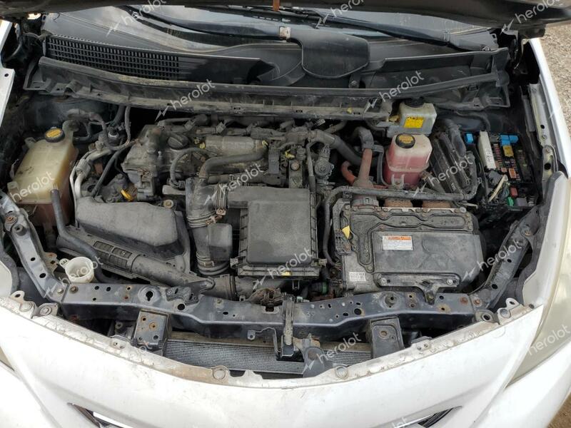 TOYOTA PRIUS V 2014 white station hybrid engine JTDZN3EU8E3310117 photo #4