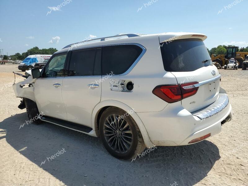 INFINITI QX80 SENSO 2024 white  gas JN8AZ2BC1R9500162 photo #3