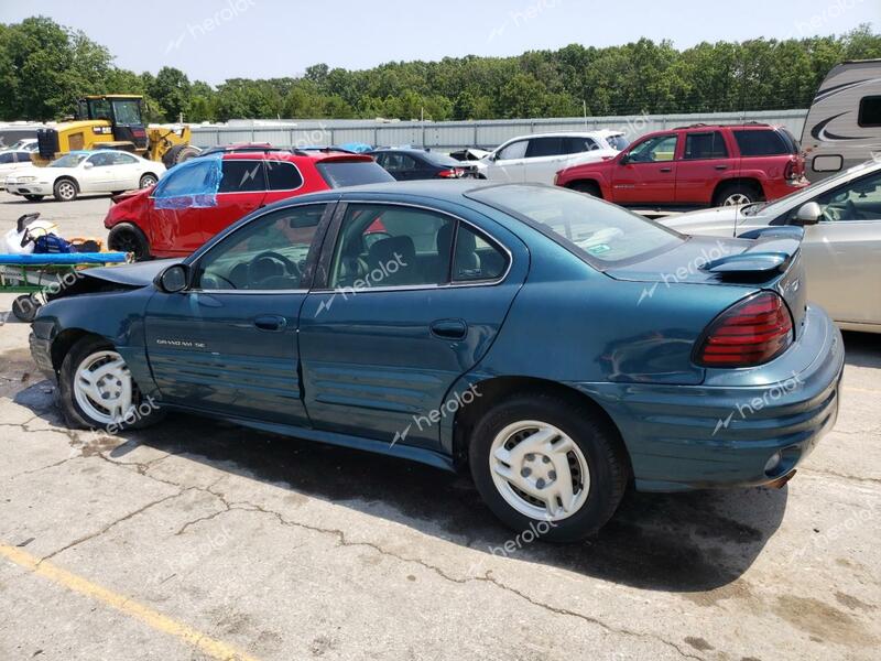 PONTIAC GRAND AM S 2002 green  gas 1G2NE52F52C210198 photo #3