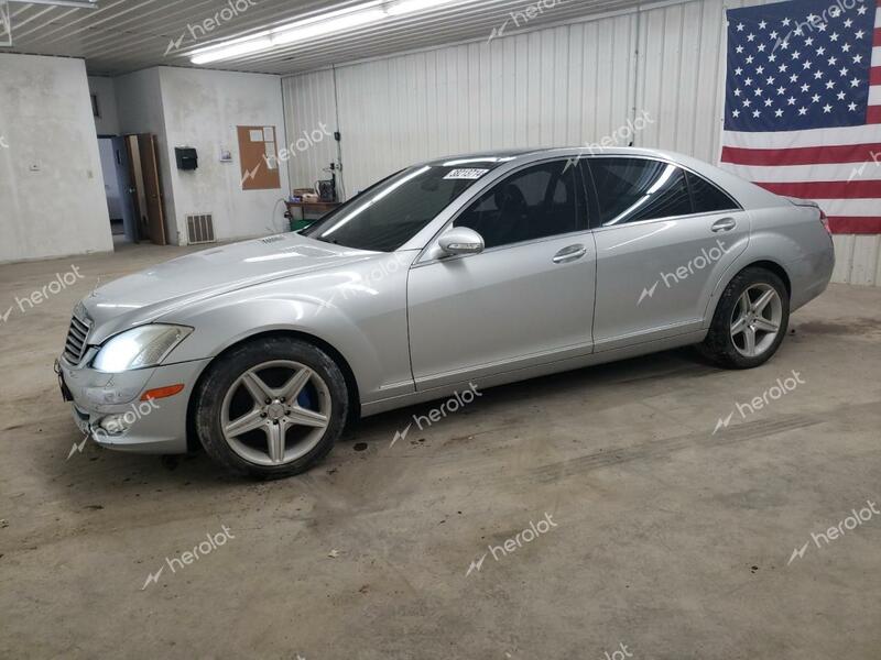 MERCEDES-BENZ S 550 2007 silver sedan 4d gas WDDNG71X07A052857 photo #1