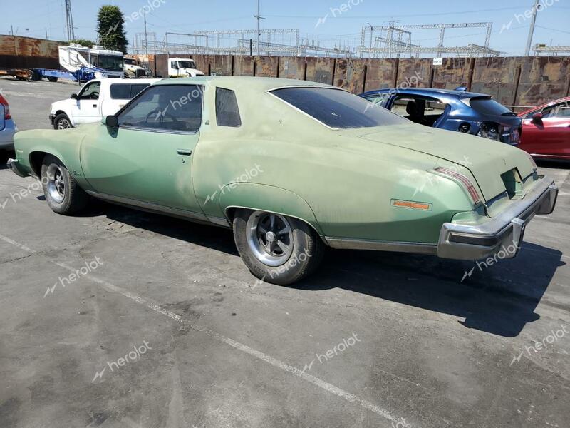 PONTIAC LE MANS 1974 green   2G37M4Z102632 photo #3