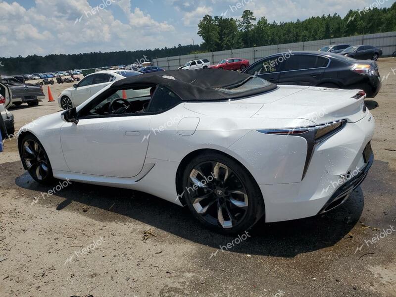 LEXUS LC 500 2024 white  gas JTHMPAAY4RA109221 photo #3