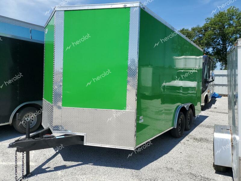 CARGO 16FT DUAL 2023 green   7NBBE1625P1005655 photo #3