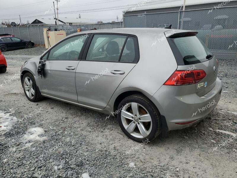 VOLKSWAGEN GOLF S/SE 2016 silver  gas 3VW217AU0GM056539 photo #3