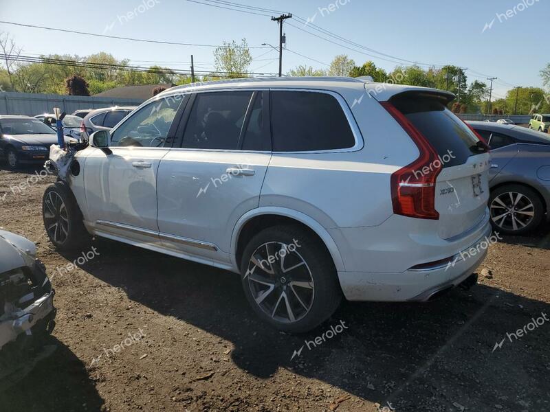 VOLVO XC90 T8 RE 2021 white  hybrid engine YV4BR0CK7M1762332 photo #3