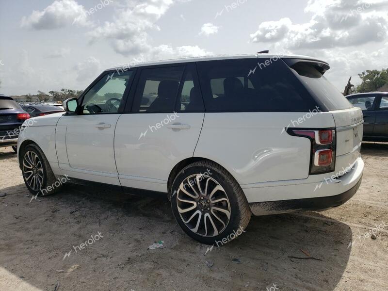 LAND ROVER RANGE ROVE 2019 white  gas SALGS2SV7KA548323 photo #3