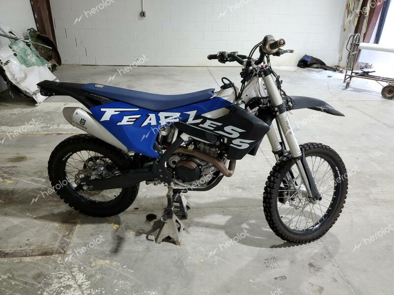 HUSQVARNA FE450 2018 blue  gas VBKUAK404JM324579 photo #1