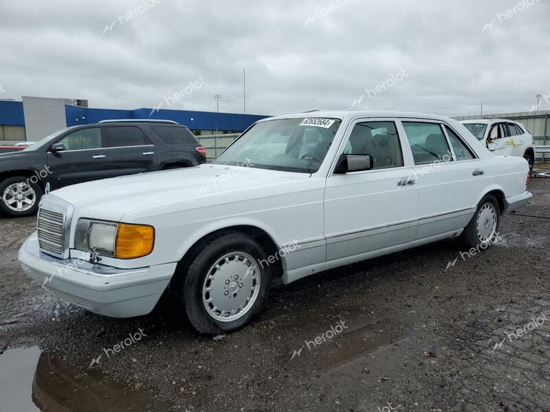 MERCEDES-BENZ 560 SEL 1991 white sedan 4d gas WDBCA39E8MA597133 photo #1