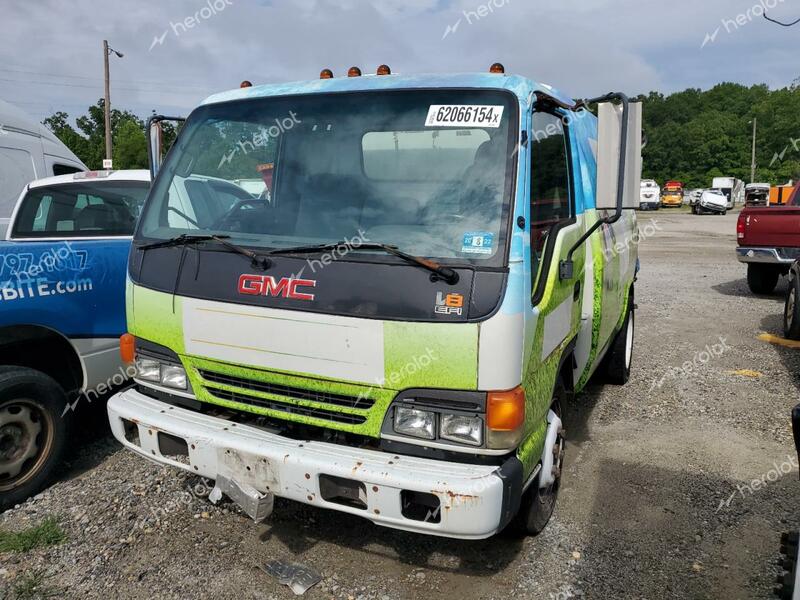 GMC W4500 W450 2002 two tone tilt cab gas 4KDC4B1R72J803262 photo #1