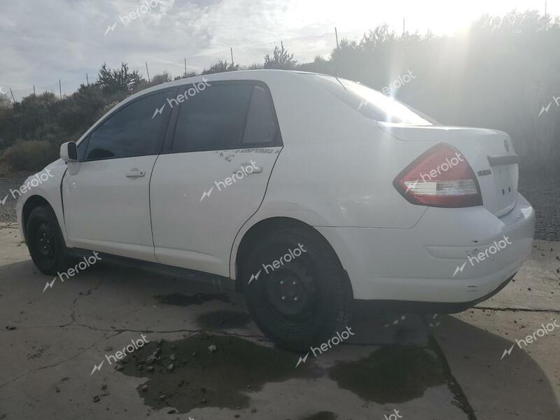 NISSAN VERSA S 2010 white sedan 4d gas 3N1BC1AP4AL435564 photo #3