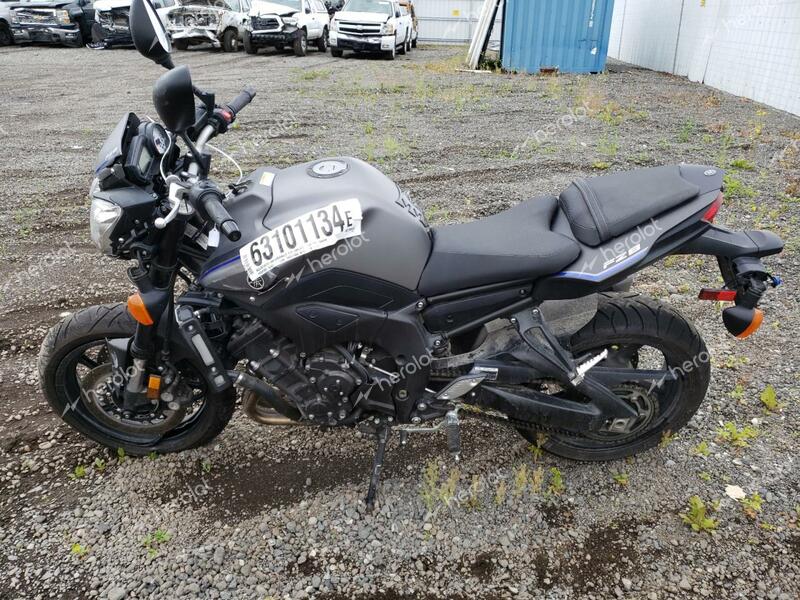 YAMAHA FZ8 N 2013 gray racer gas JYARN27E8DA003391 photo #4