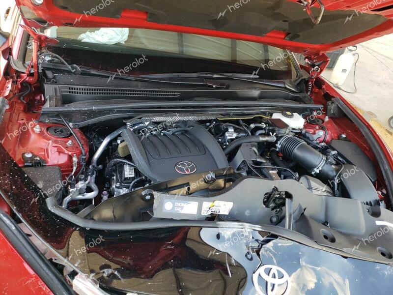 TOYOTA CROWN PLAT 2024 red  hybrid engine JTDAFAAFXR3005732 photo #4