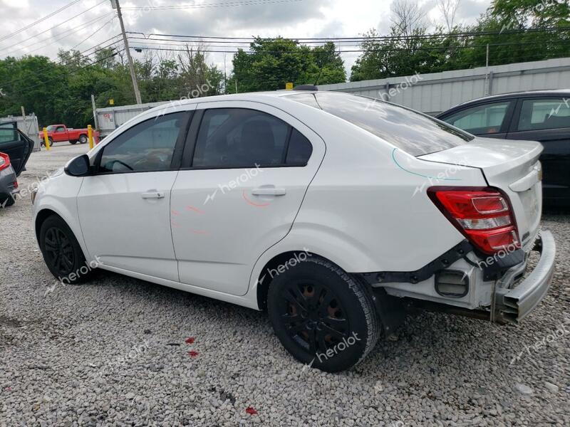 CHEVROLET SONIC LS 2018 white  gas 1G1JB5SHXJ4106070 photo #3