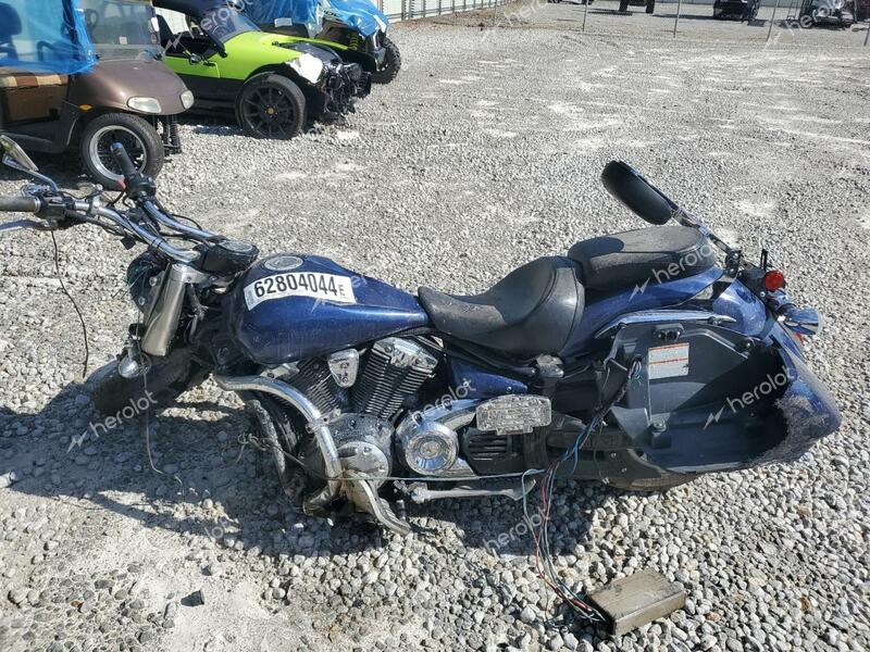 YAMAHA XVS1300 CT 2013 blue  gas JYAVP32E9DA002434 photo #4