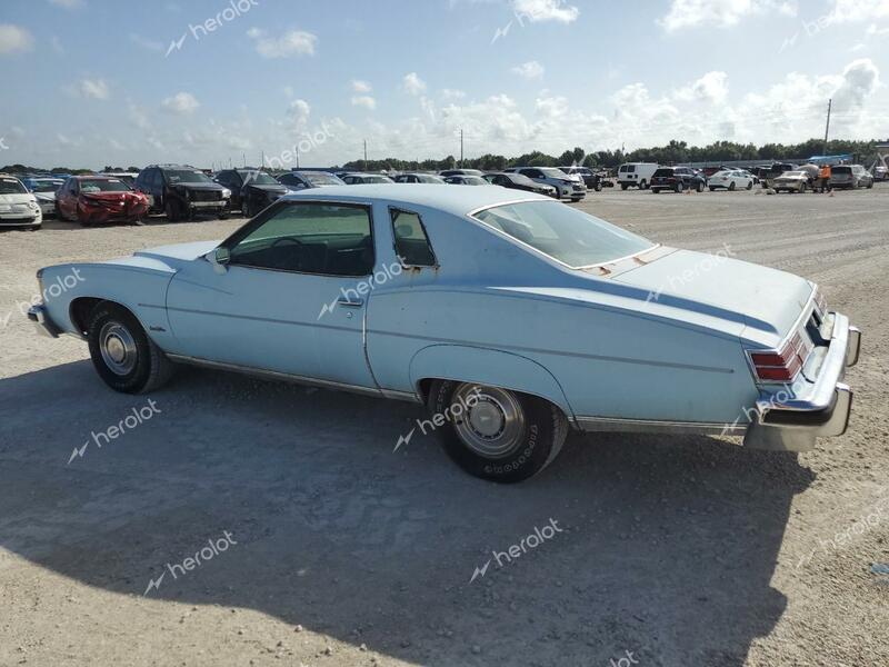 PONTIAC LEMANS AER 1976 blue   2G37M6A189169 photo #3