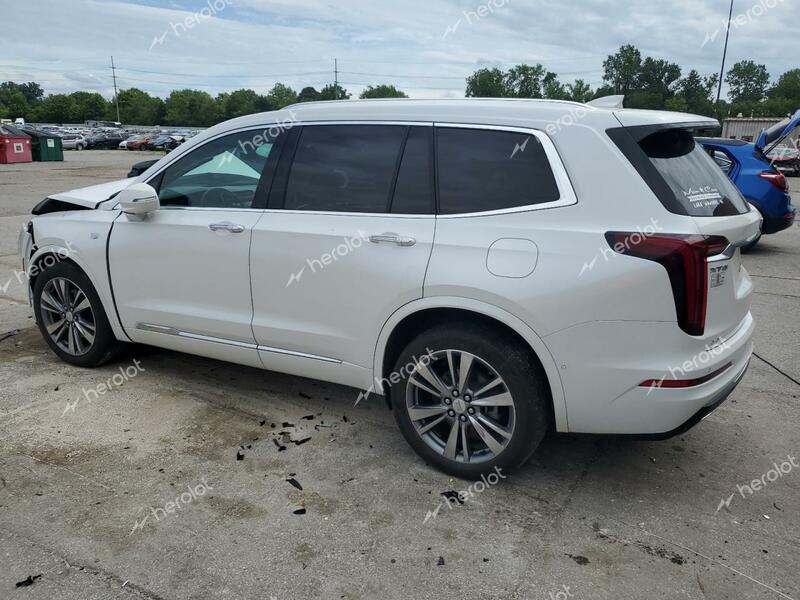 CADILLAC XT6 PLATIN 2020 white  gas 1GYKPFRS7LZ146014 photo #3