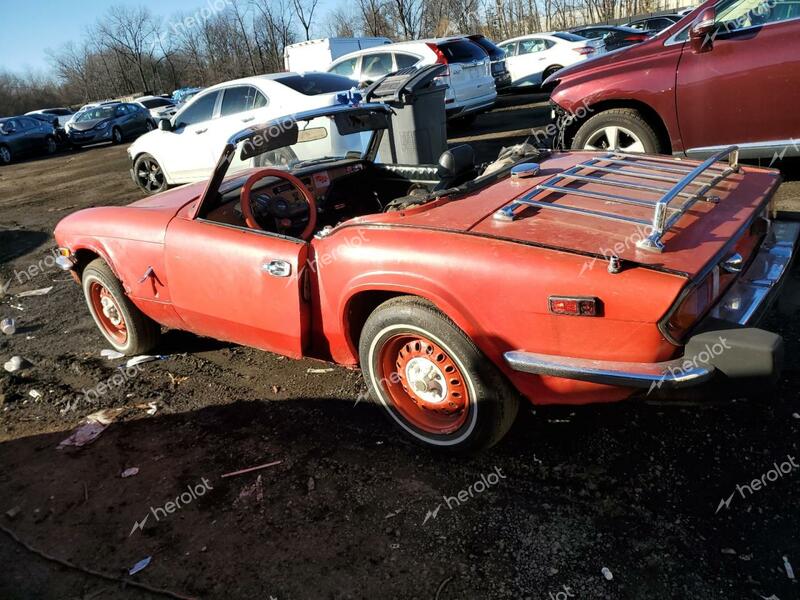 TRIUMPH CAR SPITFIRE 1975 red   FM30948U photo #3