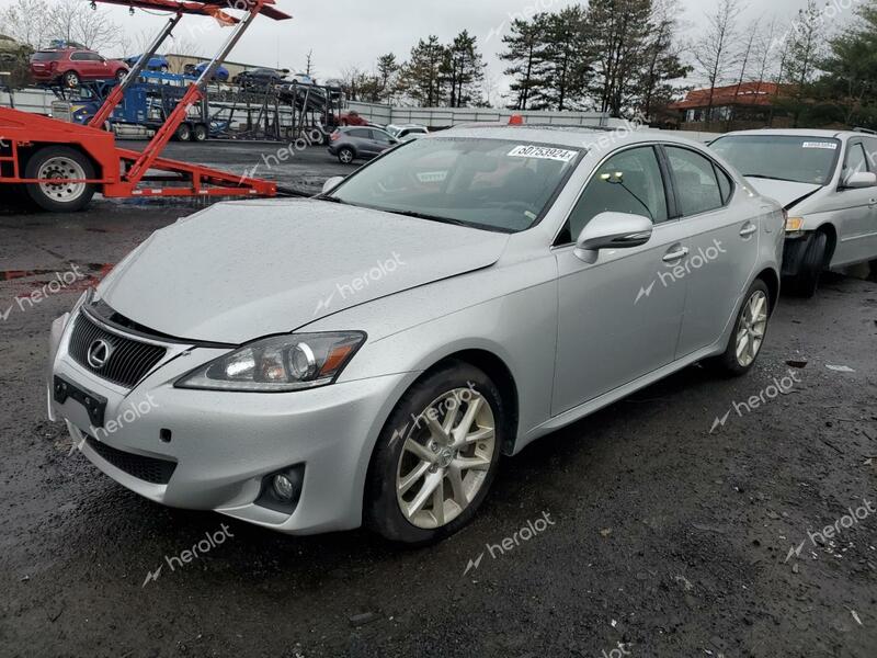 LEXUS IS 250 2011 silver  gas JTHCF5C24B5049325 photo #1