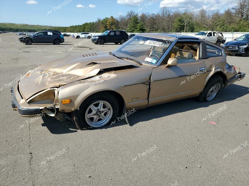 DATSUN 280ZX 1983 gold  gas JN1HZ04S5DX563145 photo #1