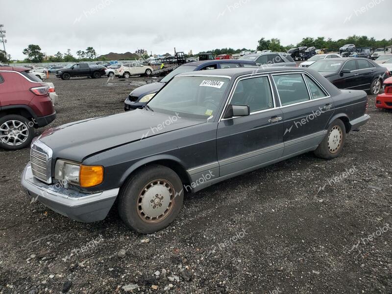 MERCEDES-BENZ 560 SEL 1988 charcoal  gas WDBCA39D1JA398850 photo #1