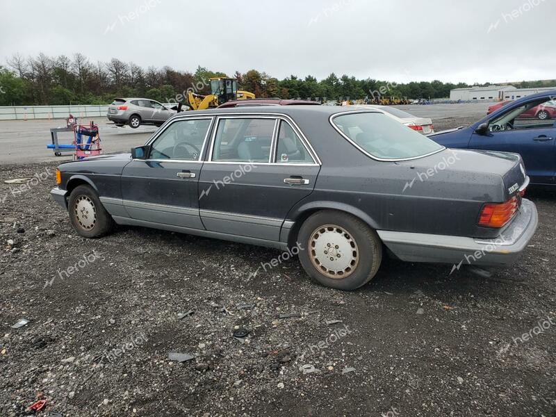 MERCEDES-BENZ 560 SEL 1988 charcoal  gas WDBCA39D1JA398850 photo #3