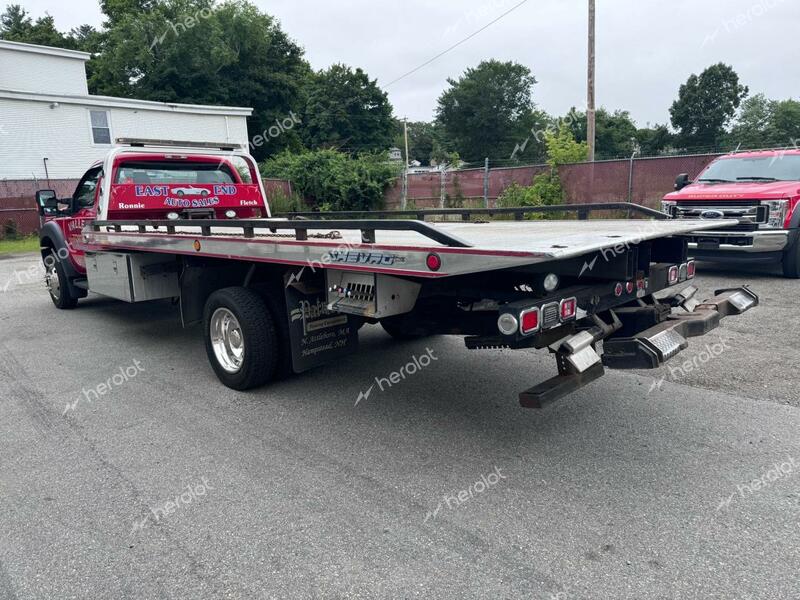 FORD F550 SUPER 2013 red chassis gas 1FDUF5HY0DEB64814 photo #4