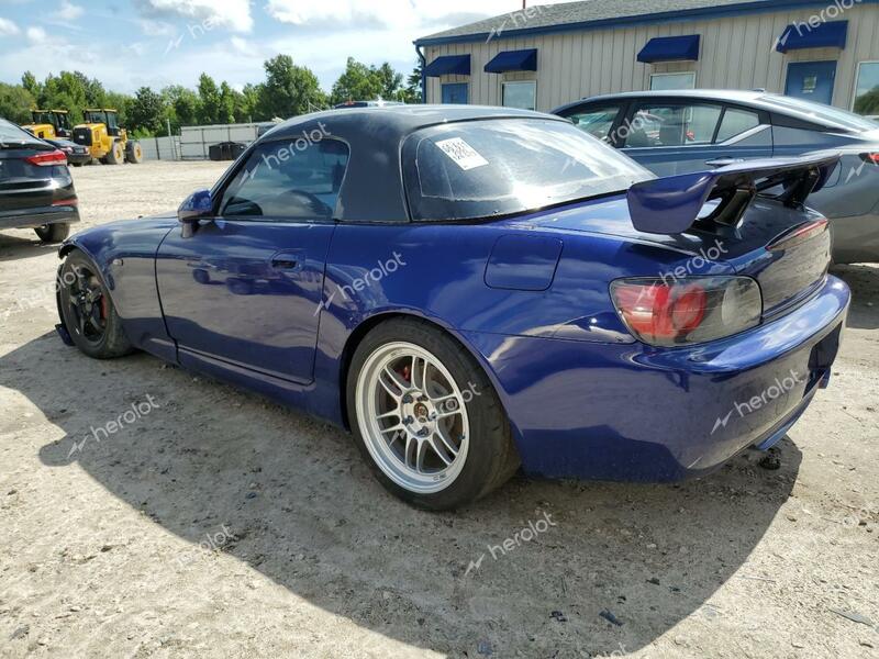 HONDA S2000 2000 blue converti gas JHMAP114XYT000619 photo #3