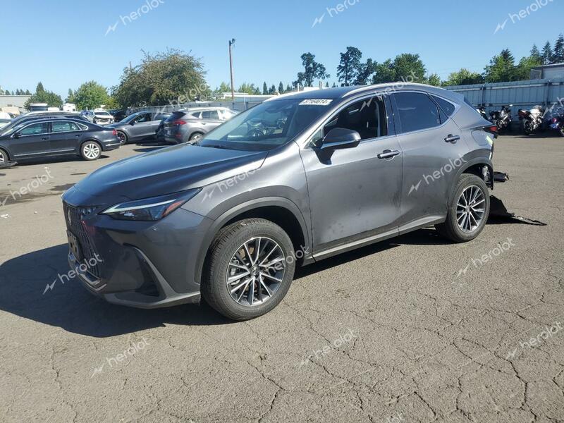 LEXUS NX 350H 2022 gray  hybrid engine JTJAKCEZ2N5000984 photo #1