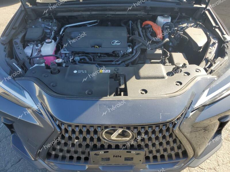 LEXUS NX 350H 2022 gray  hybrid engine JTJAKCEZ2N5000984 photo #4