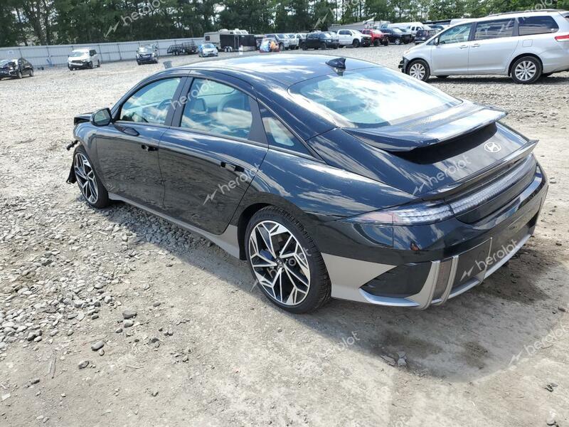 HYUNDAI IONIQ 6 SE 2023 black  electric KMHM34AC9PA048525 photo #3