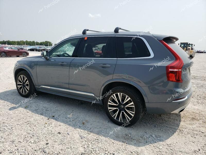 VOLVO XC90 T8 RE 2021 gray  hybrid engine YV4BR0CK3M1714679 photo #3