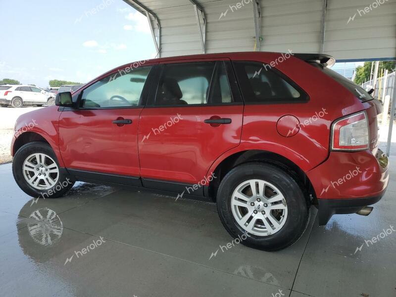 FORD EDGE SE 2007 crimson 4dr spor gas 2FMDK36C77BB45703 photo #3