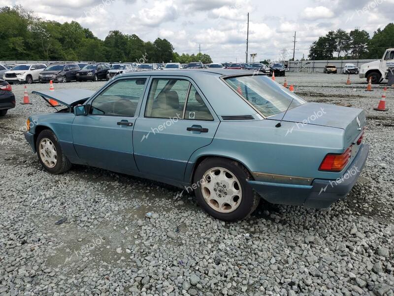 MERCEDES-BENZ 190 E 2.6 1992 turquoise sedan 4d gas WDBDA29D5NF937770 photo #3