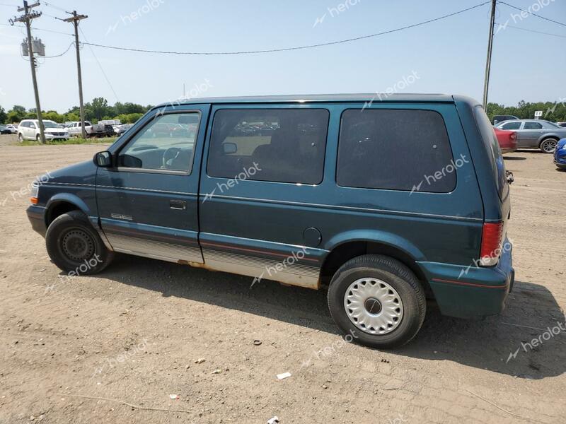 PLYMOUTH VOYAGER 1994 green  gas 2P4GH2531RR777534 photo #3