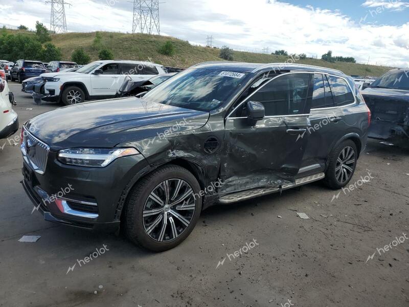 VOLVO XC90 T8 RE 2022 gray  hybrid engine YV4BR00L0N1812261 photo #1