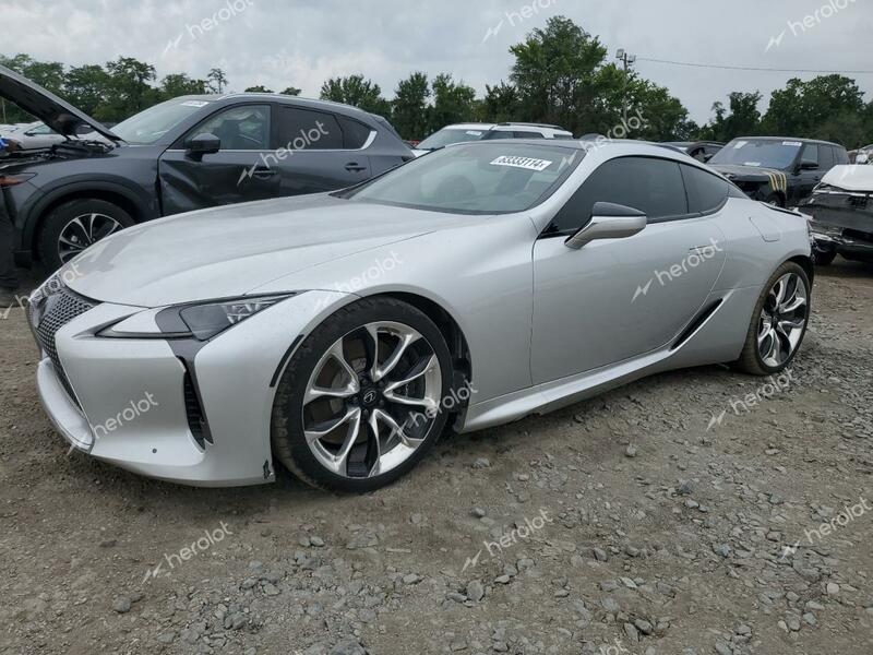 LEXUS LC 500 2018 silver  gas JTHHP5AY1JA000941 photo #1